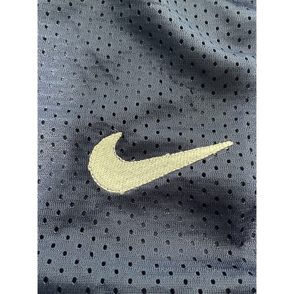 RARE Vtg Nike Tank Top Men Medium Athletic Mesh Jersey Sport Blue Shirt USA Made - Picture 2 of 8